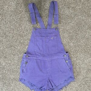 BDG Lavender Denim Overalls